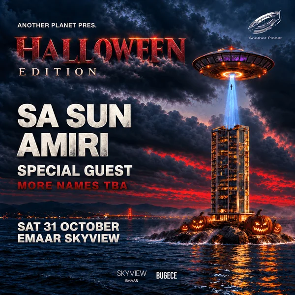 Official Halloween Edition artwork: SA SUN, AMIRI, Special Guest